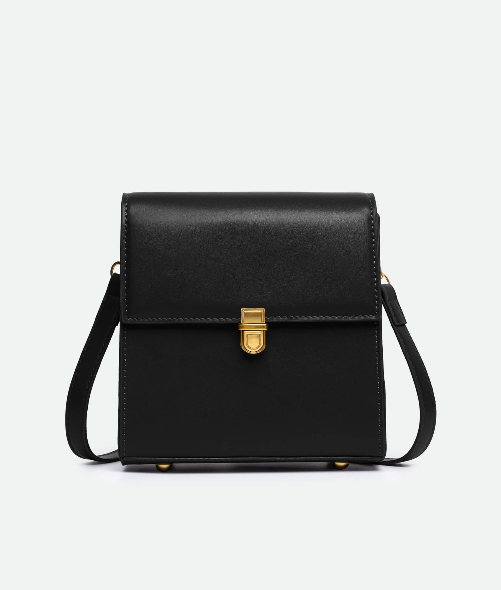 Black Square Crossbody Bag
