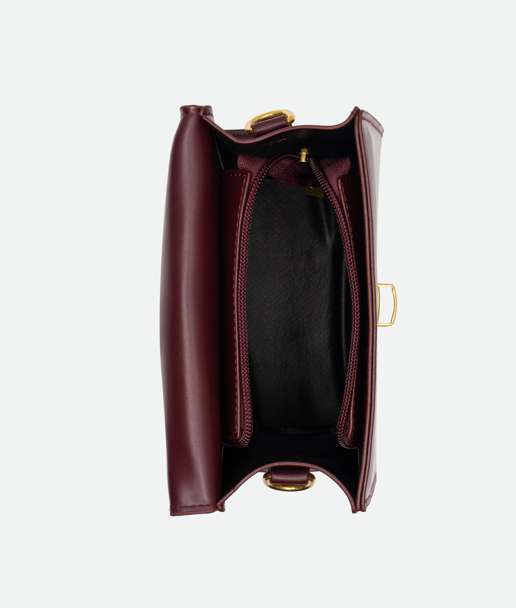 Cherry Square Crossbody Bag Inside