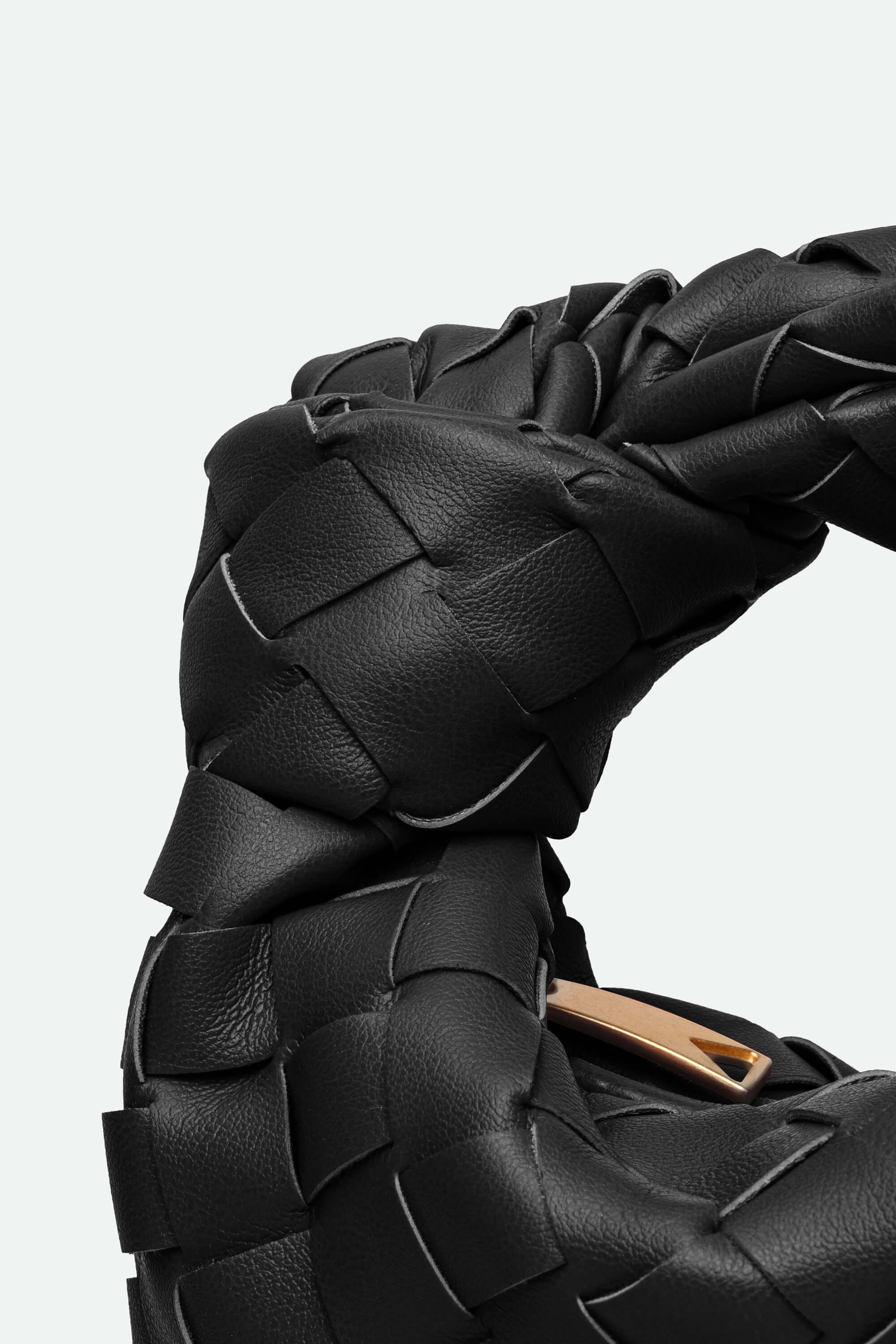 Knot Bag Mini (Candy Jodie) Black Detail