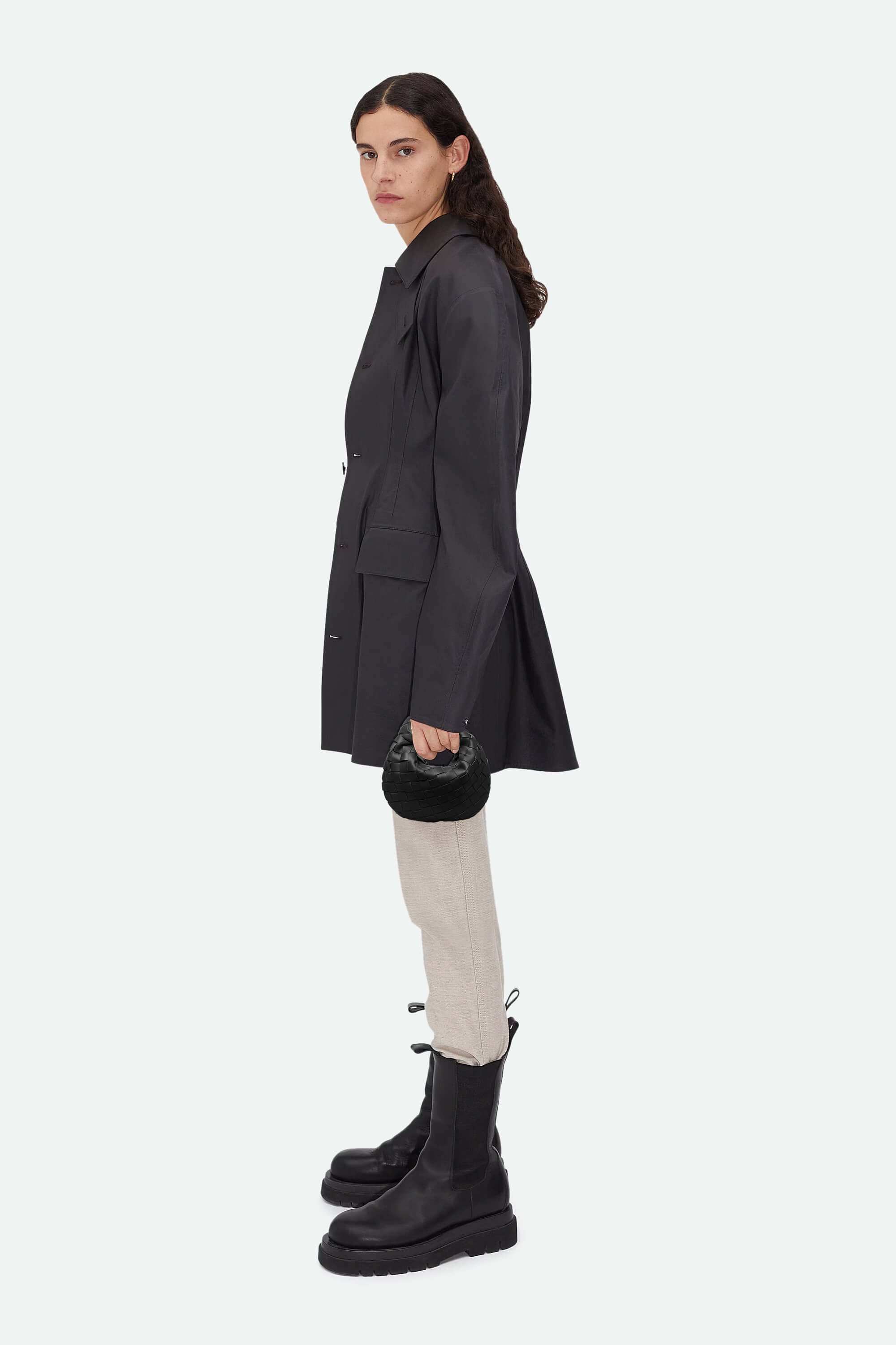 Knot Bag Mini (Candy Jodie) Black Model