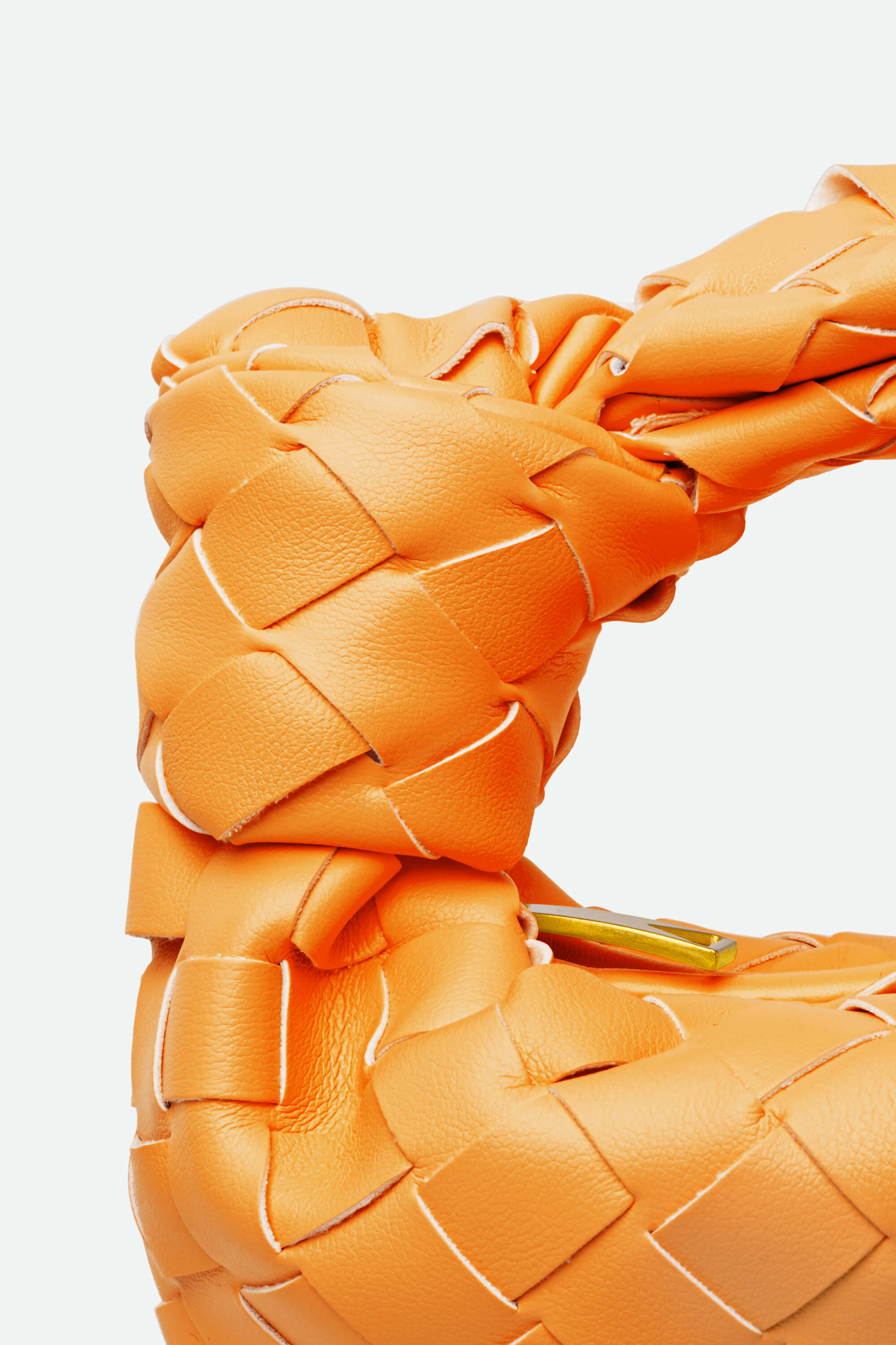 Knot Bag Mini (Candy Jodie) Orange Detail