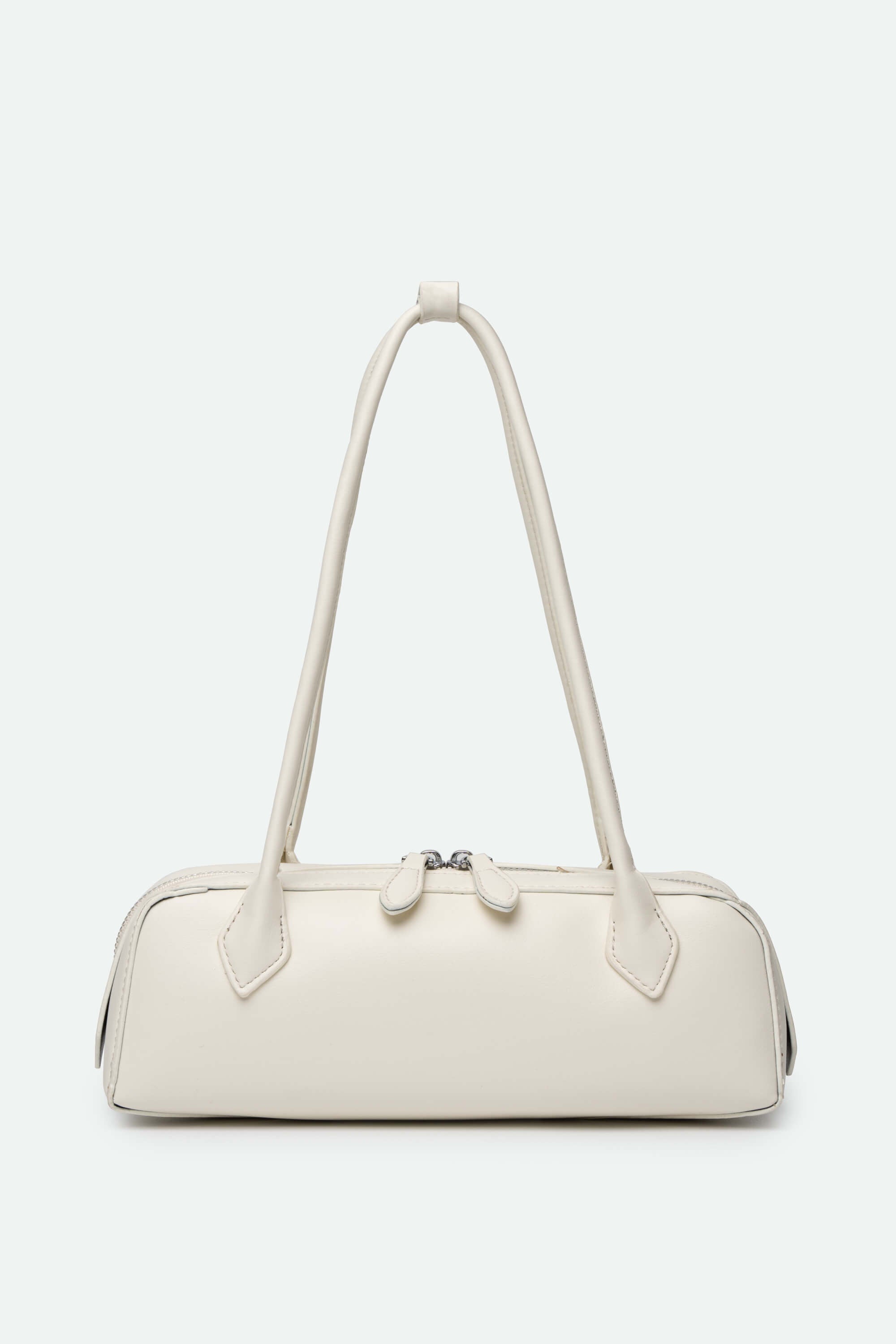 Medium Shoulder Bag (Alaïa Le Teckel) White