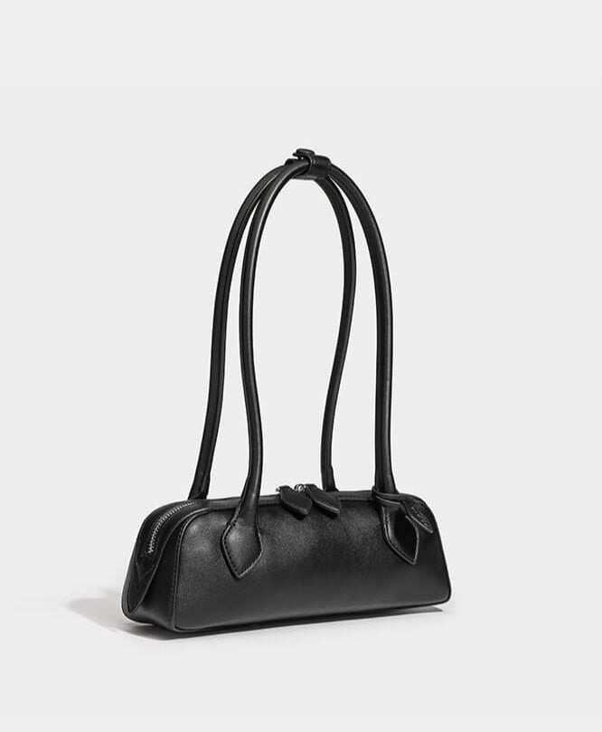 Medium Shoulder Bag Alaïa Le Teckel black Handles
