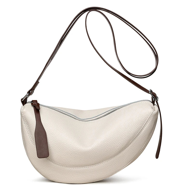 Valentina Salina crossbody bag in Beige, detail