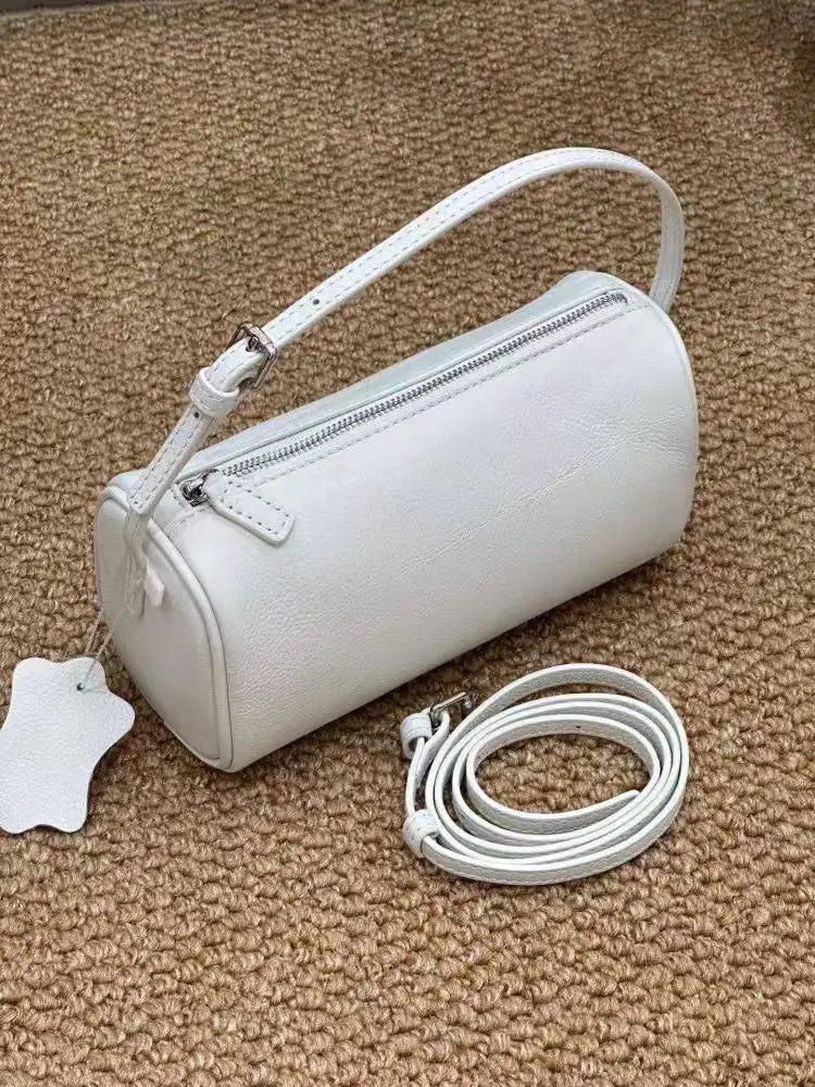 Valentina Roma bowling bag in Beige