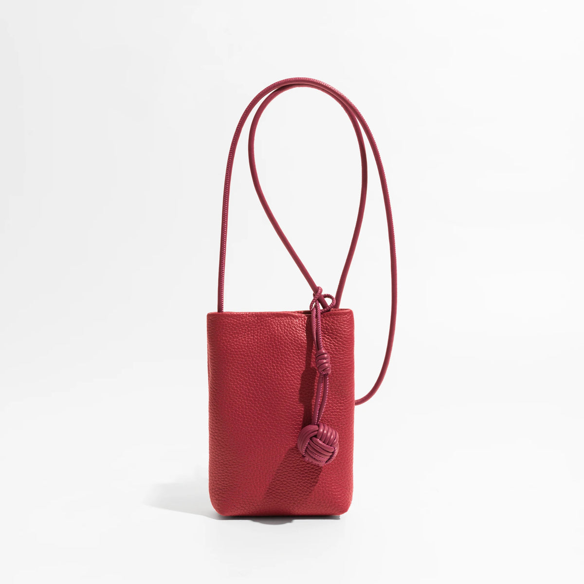 Valentina Cara pouch in Cherry
