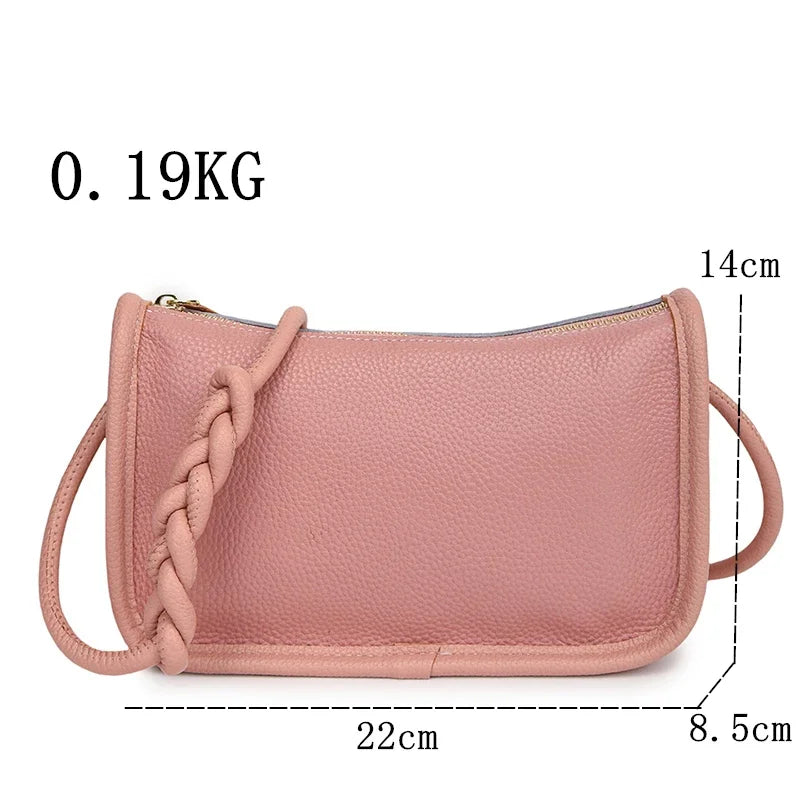 Valentina Lago crossbody bag in Black, back view
