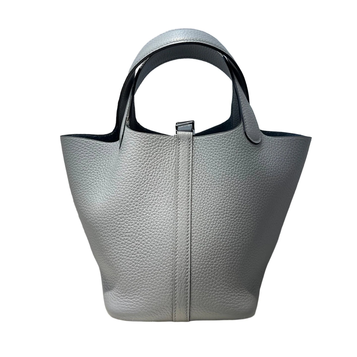 Valentina Ostuni Large bucket bag in Grey
