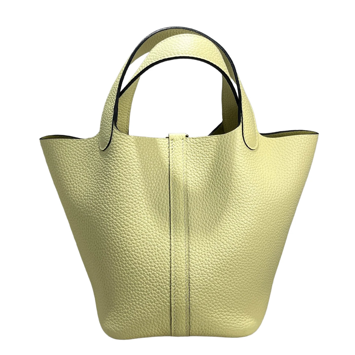 Valentina Ostuni Large bucket bag in Butter