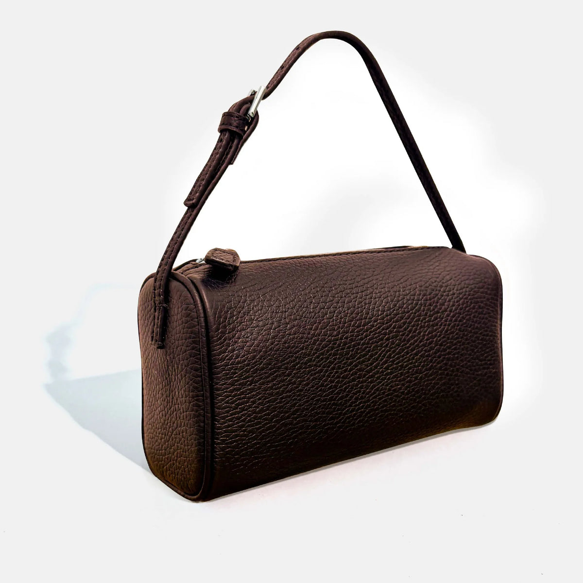 Valentina Lume shoulder bag in Espresso