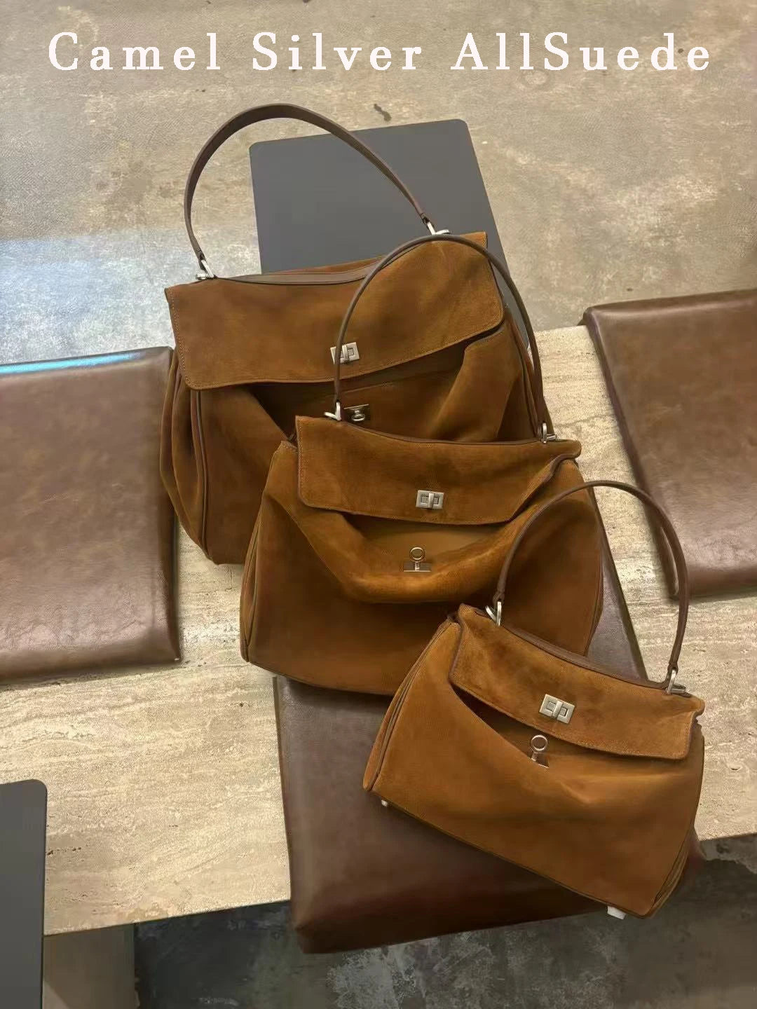 Valentina Dolce Small tote in Oak