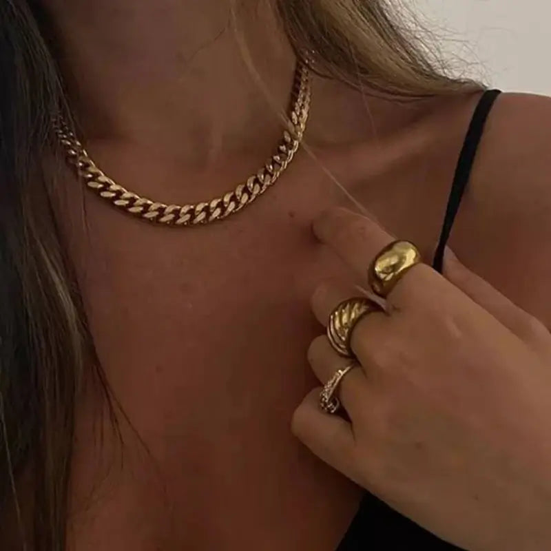 Gold Boyfriend Necklace