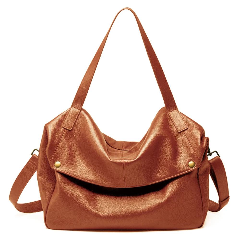 Valentina Vento tote in Camel