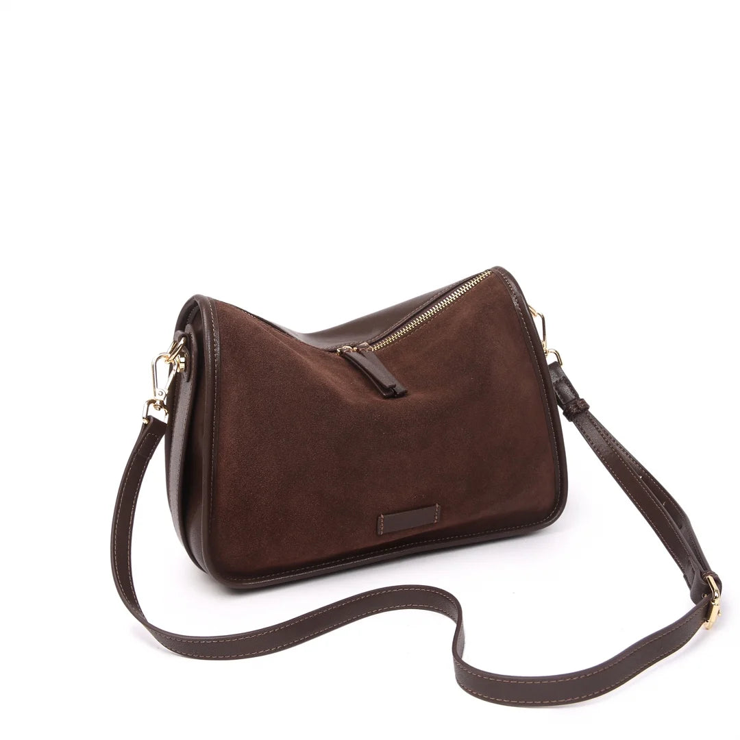 Valentina Grano crossbody bag in Mocha