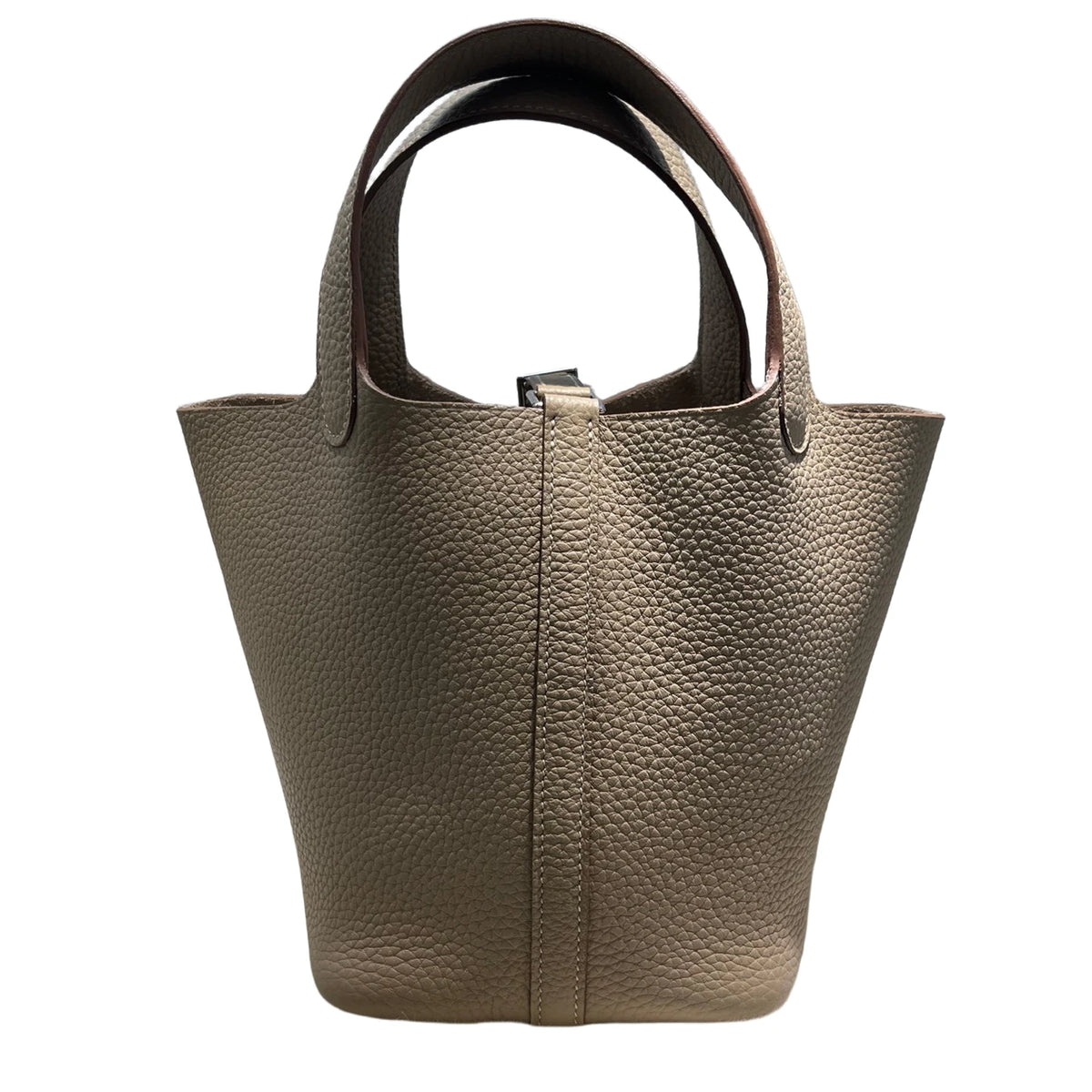 Valentina Ostuni Large bucket bag in Trench