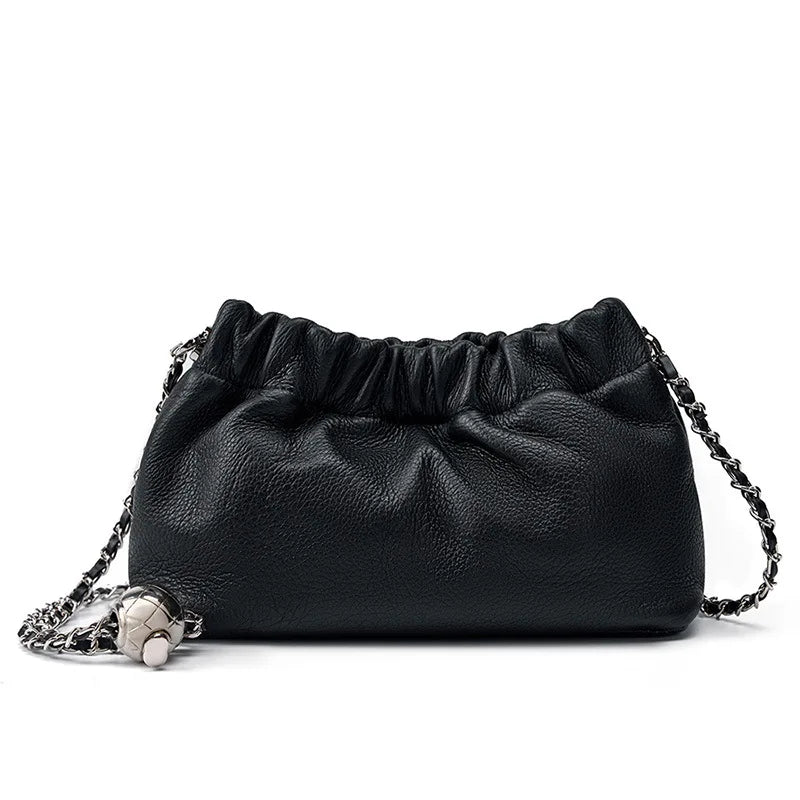 Valentina Giro shoulder bag in Grey, detail