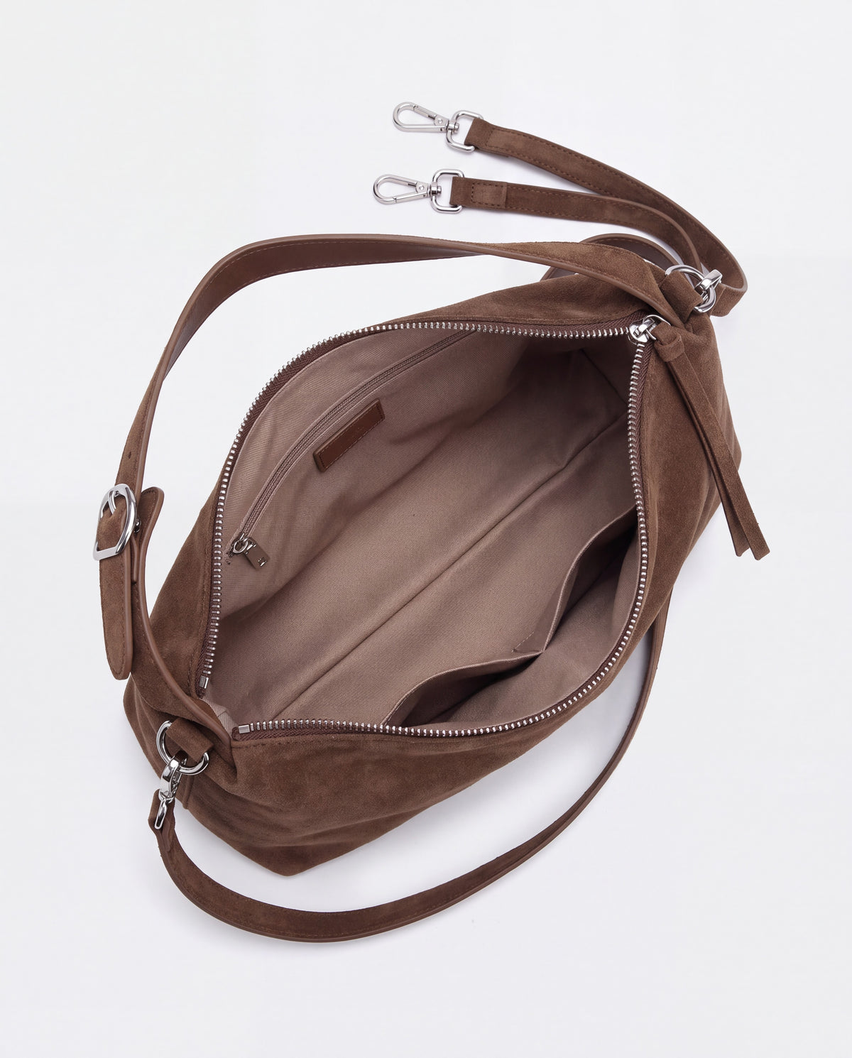 Ardesia bag in Brown – interior view