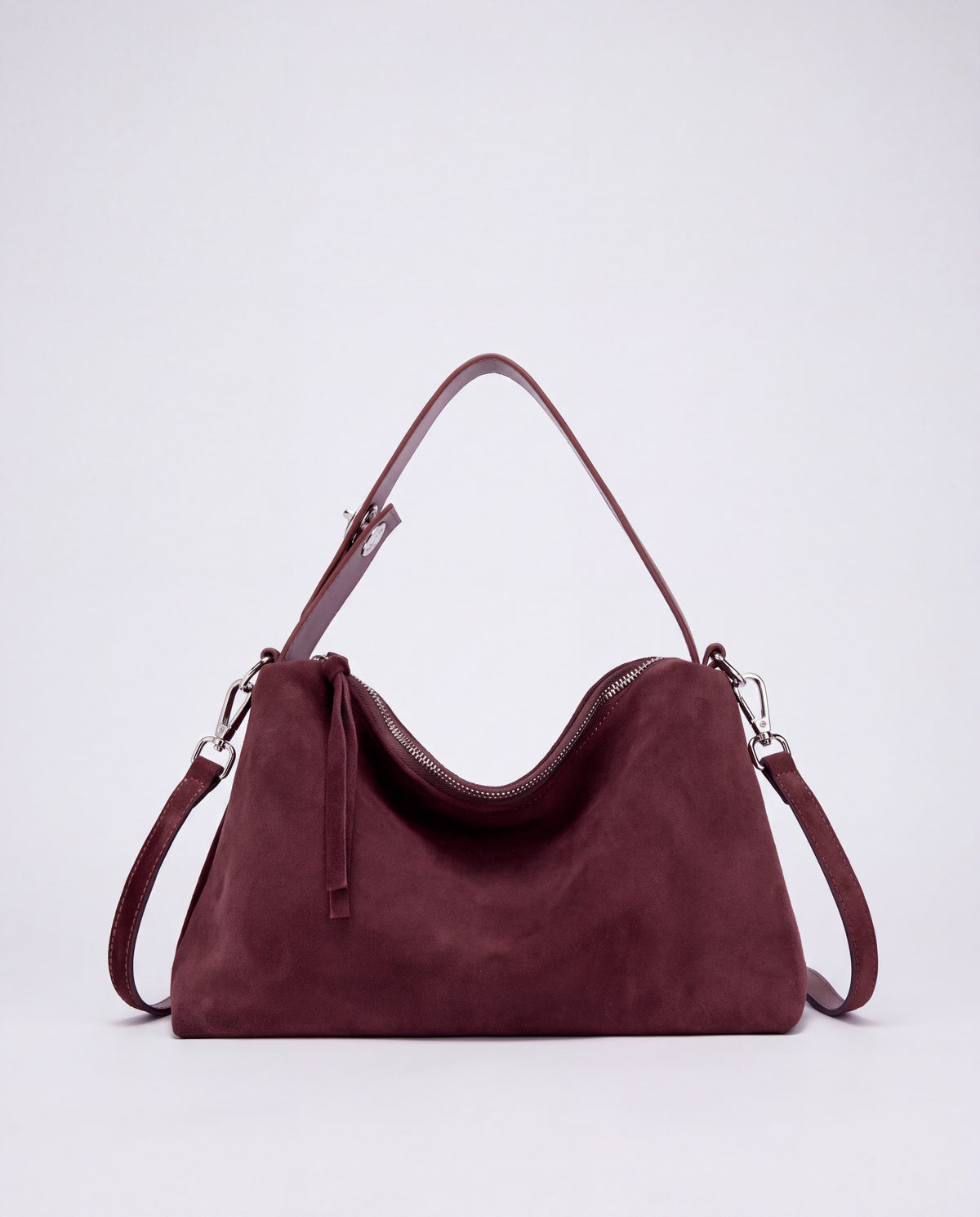 Ardesia bag in Burgundy – front view