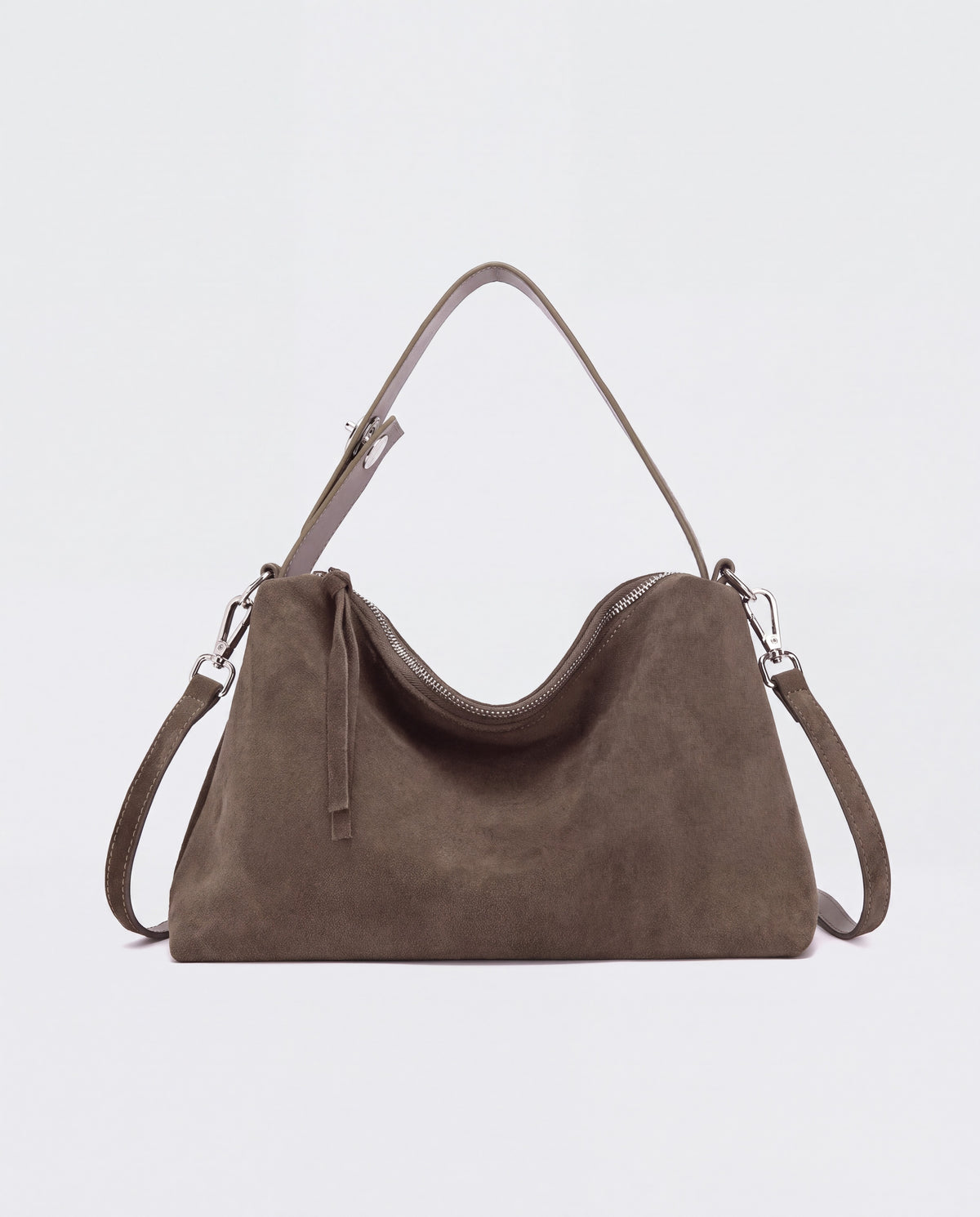 Ardesia bag in Taupe – front view