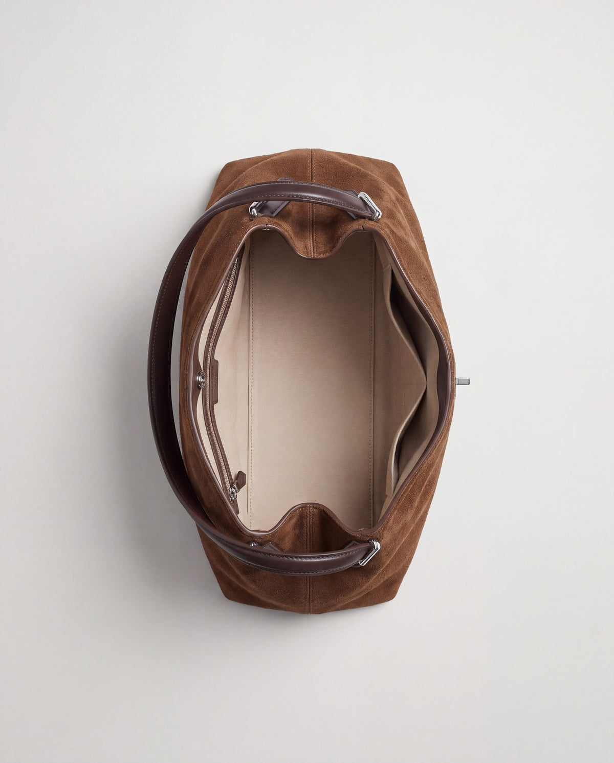 Bowler bag in Brown – interior view