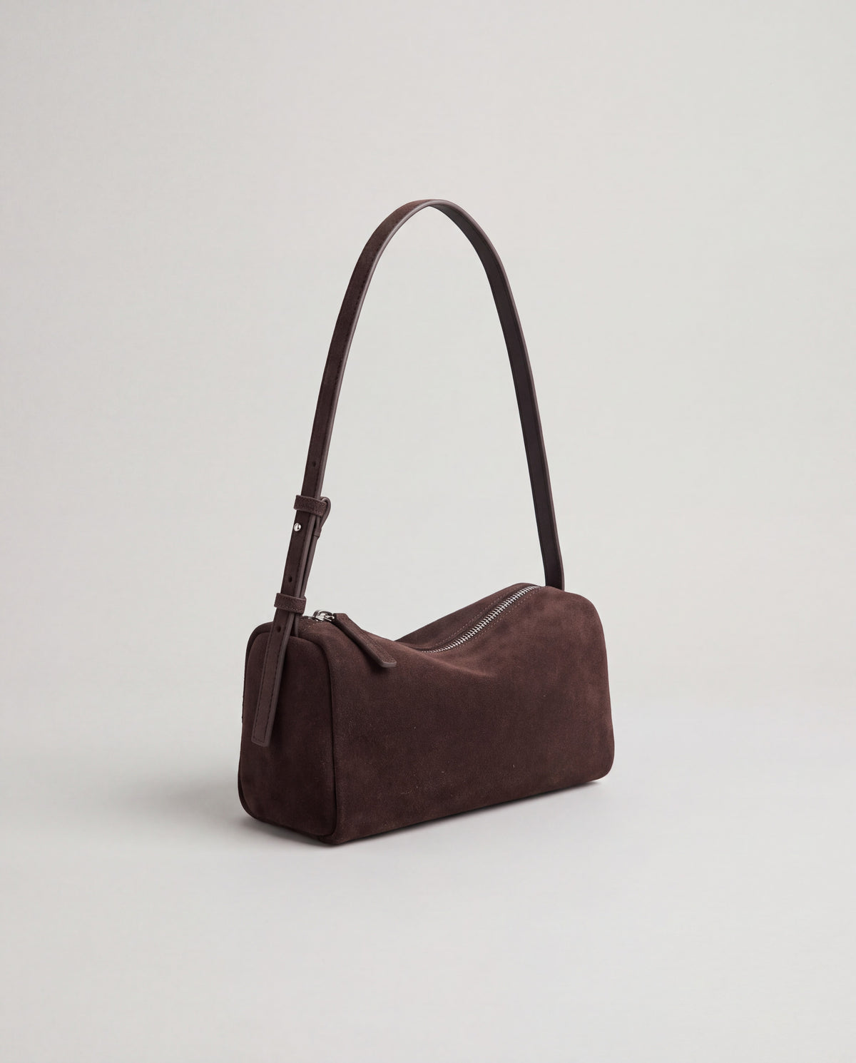 Brera bag in Chocolate – three-quarter view