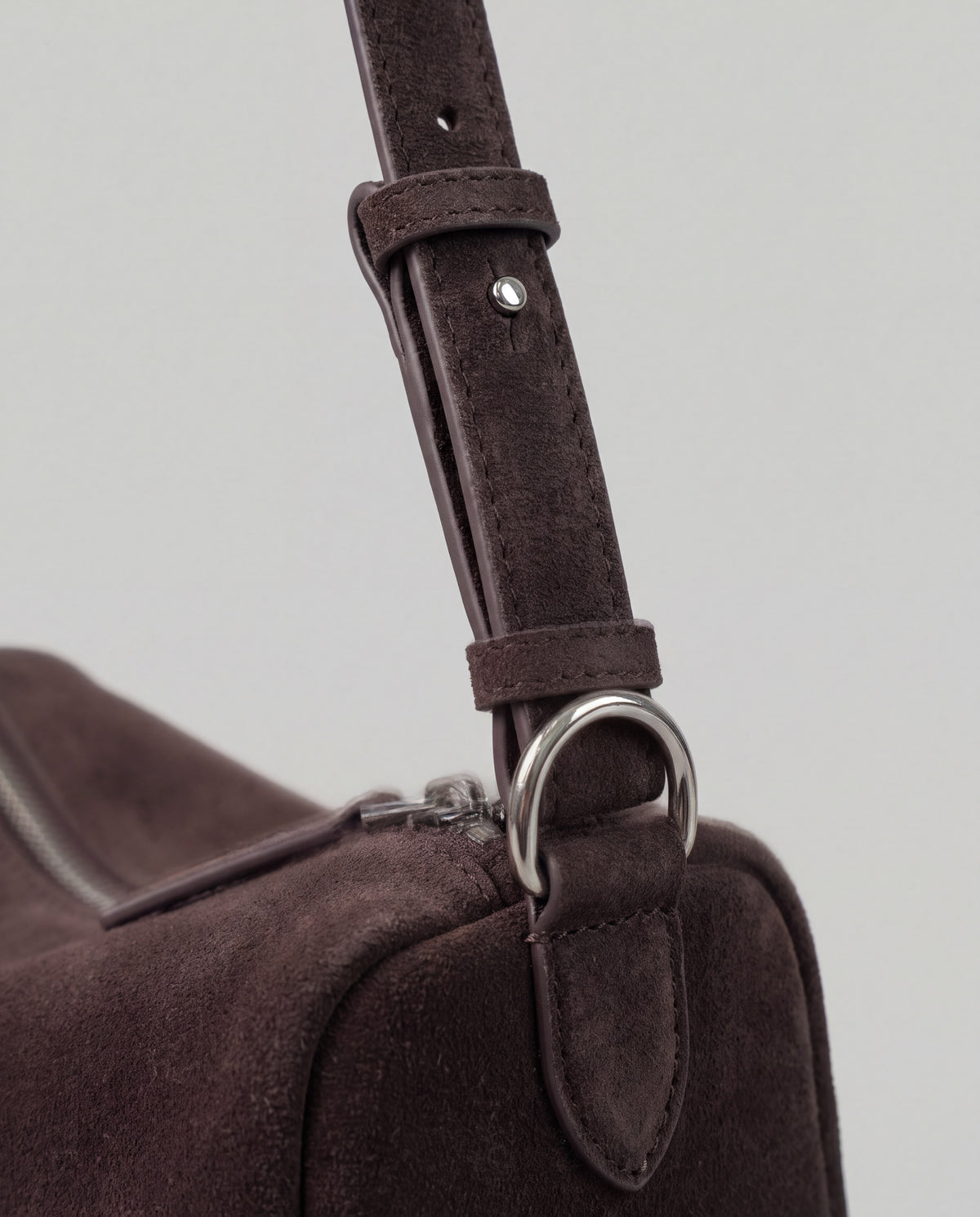 Brera bag in Chocolate – hardware detail