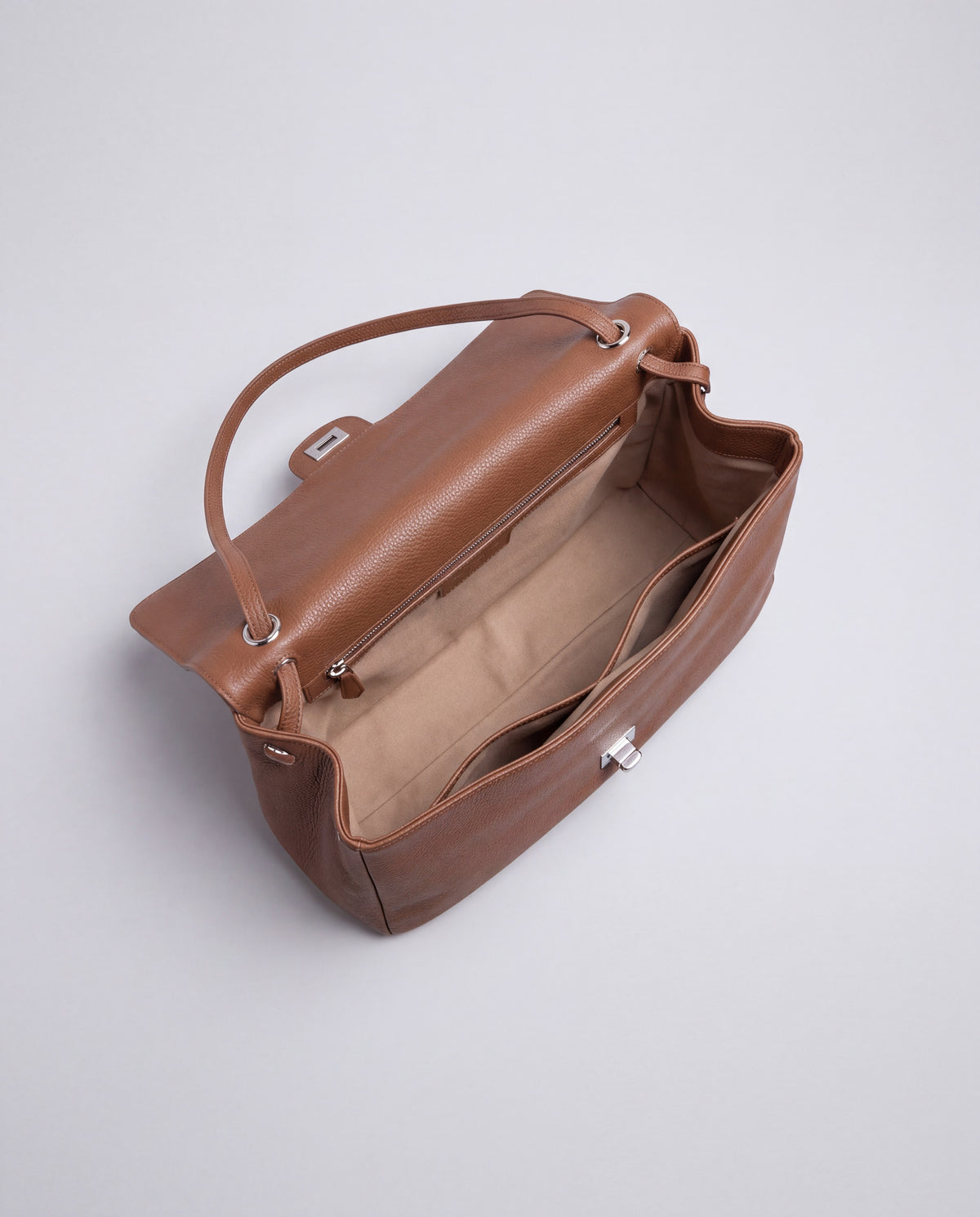 Brio Small bag in Brown – interior view