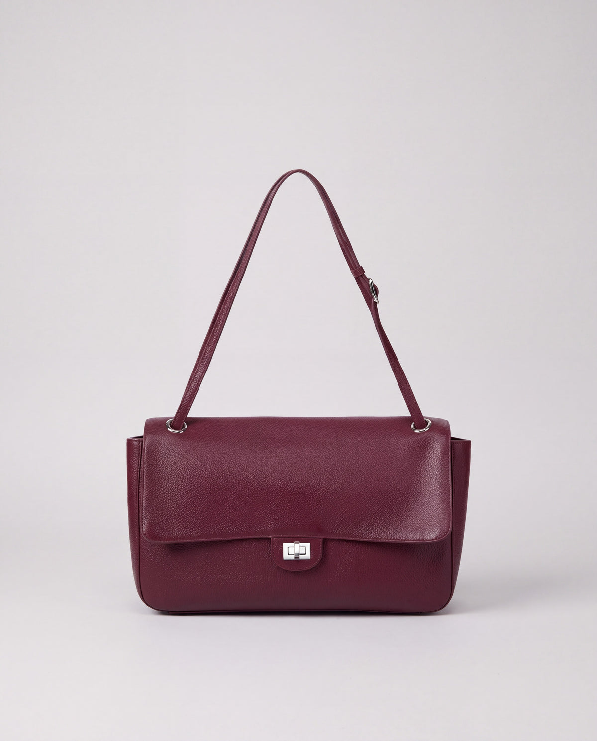Brio Small bag in Burgundy – front view