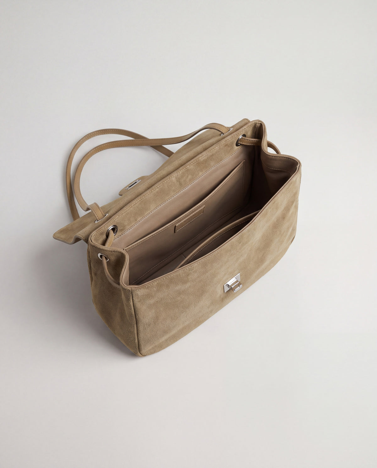 Brio Small bag in Khaki – interior view