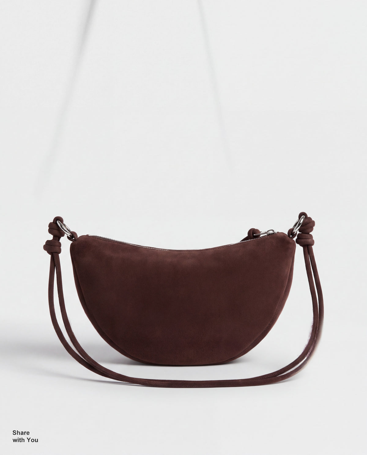 Bruma bag in Chocolate – back view
