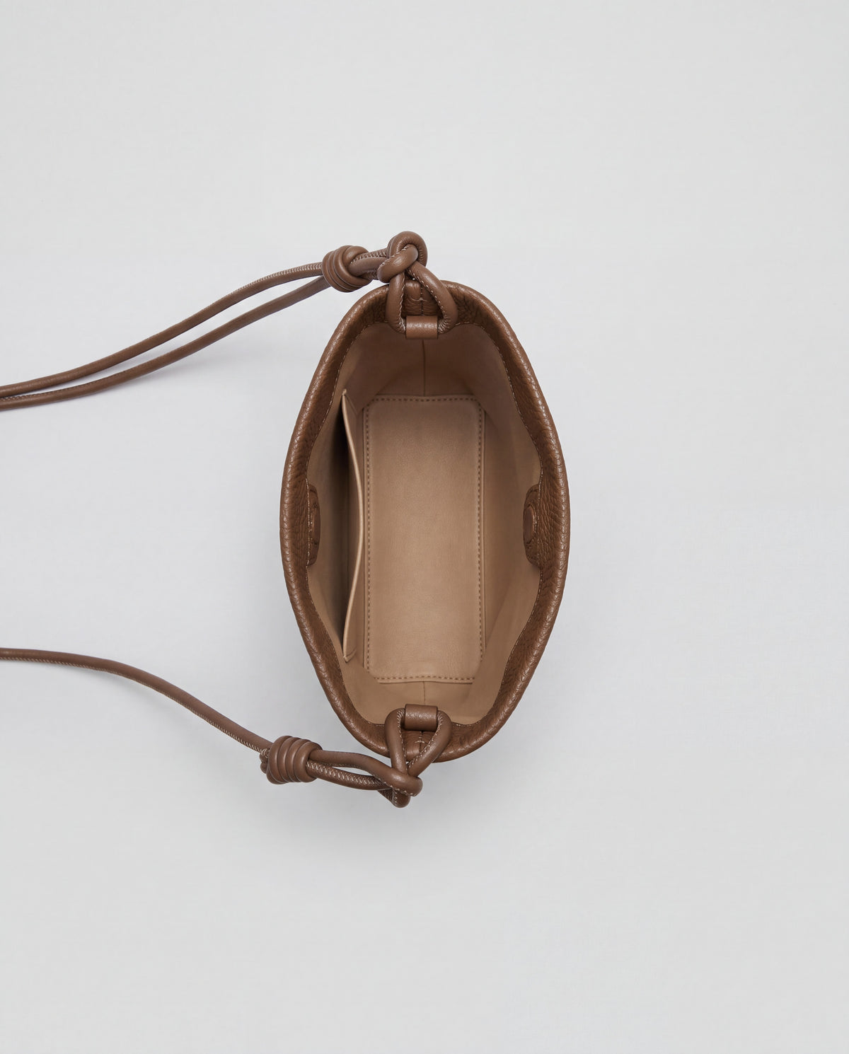 Cara bag in Brown – interior view