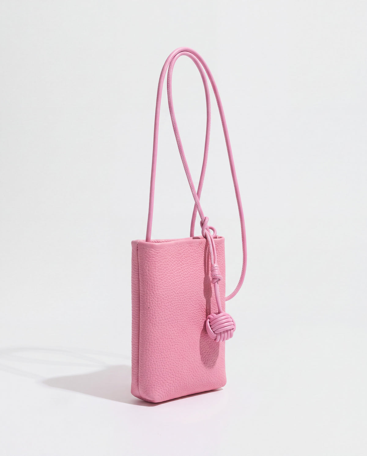 Cara bag in Pink – three-quarter view