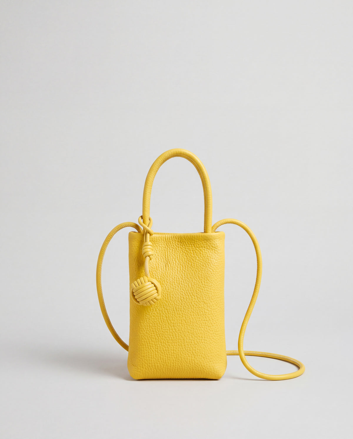 Cara bag in Yellow – front view