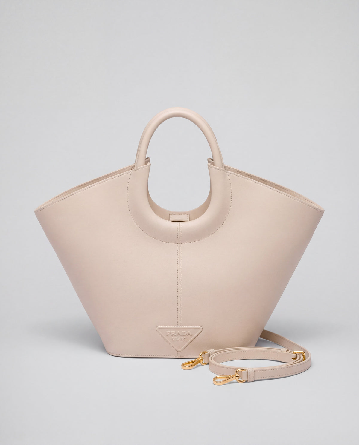 Circulo bag in Beige – back view