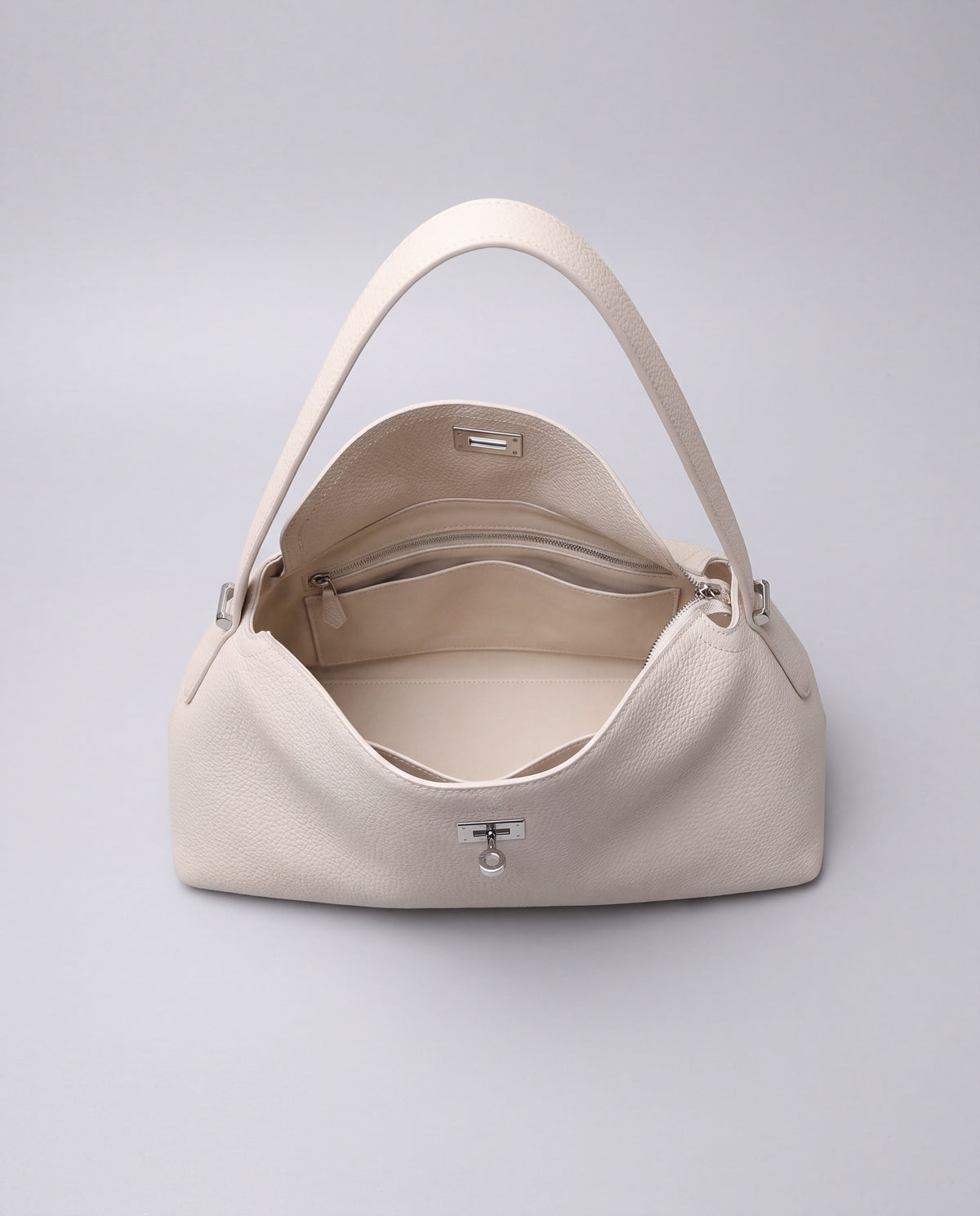 Como bag in Ivory – interior view