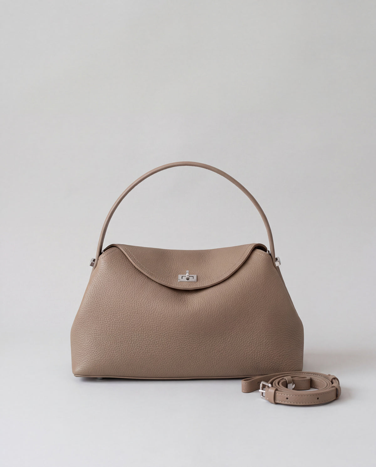 Corda bag in Taupe – front view
