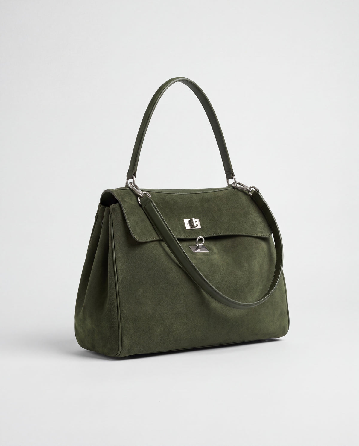 Dolce Small bag in Forest – three-quarter view