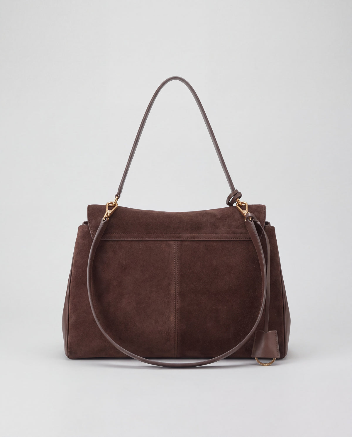 Dolce Large bag in Chocolate – back view