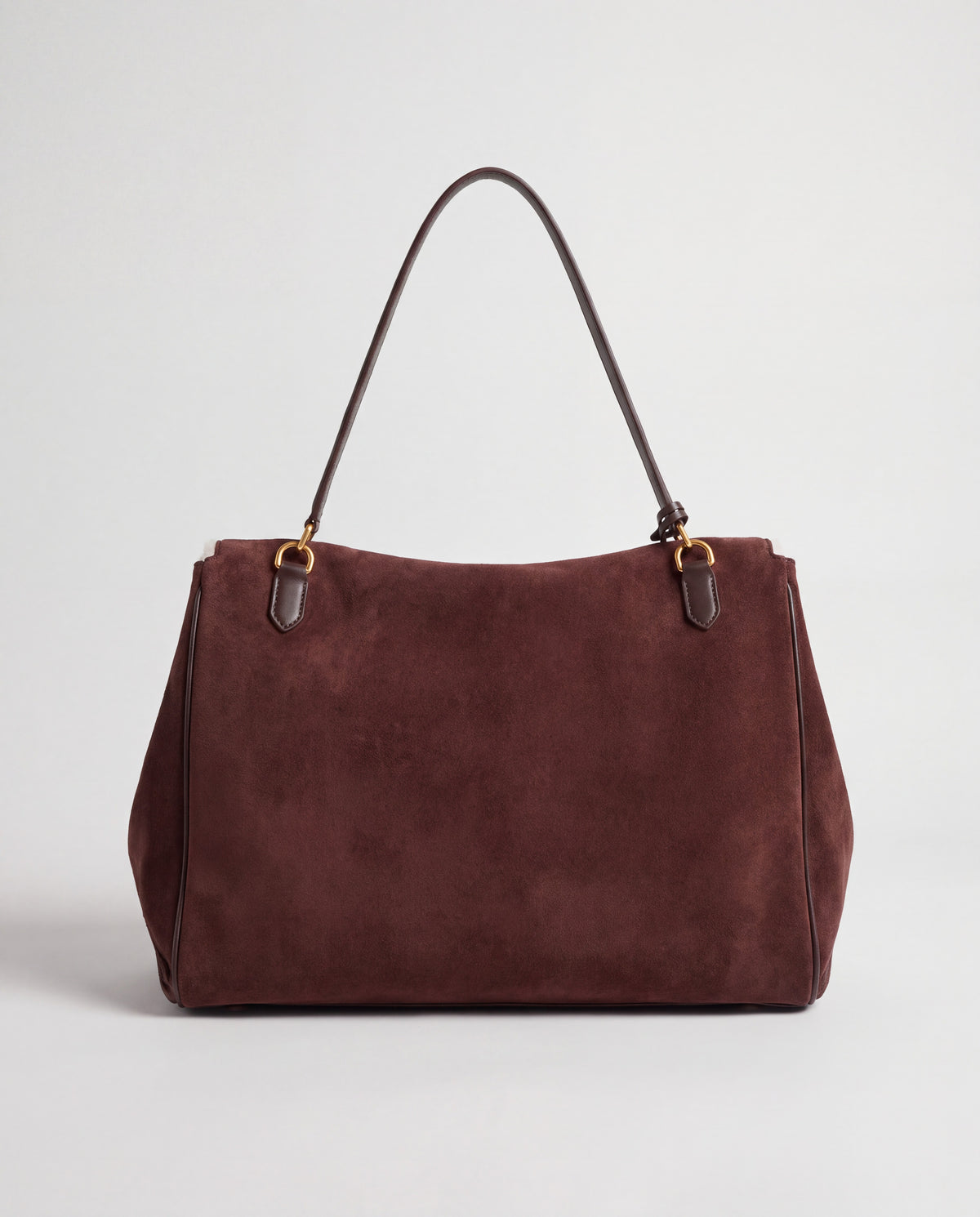 Dolce Large bag in Mahogany – back view