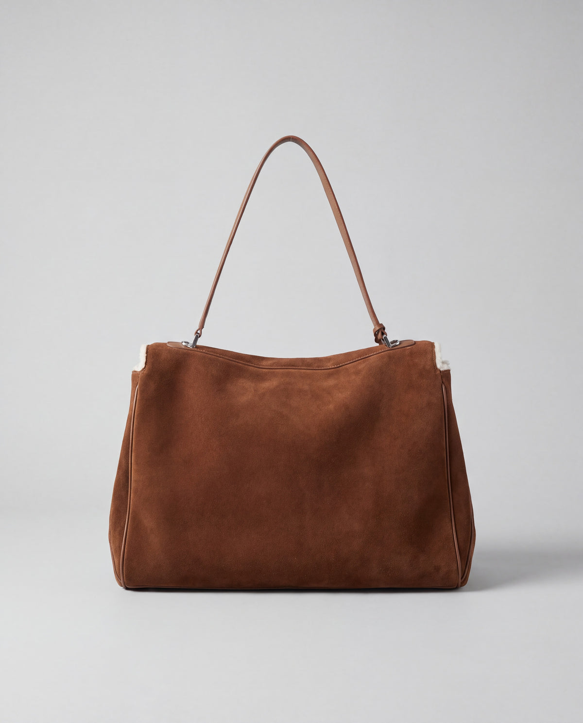 Dolce Medium bag in Brown – back view