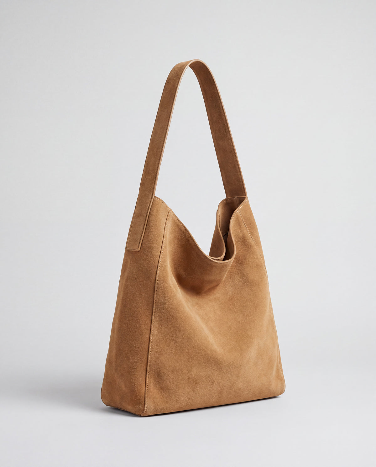 Fiato bag in Camel – three-quarter view
