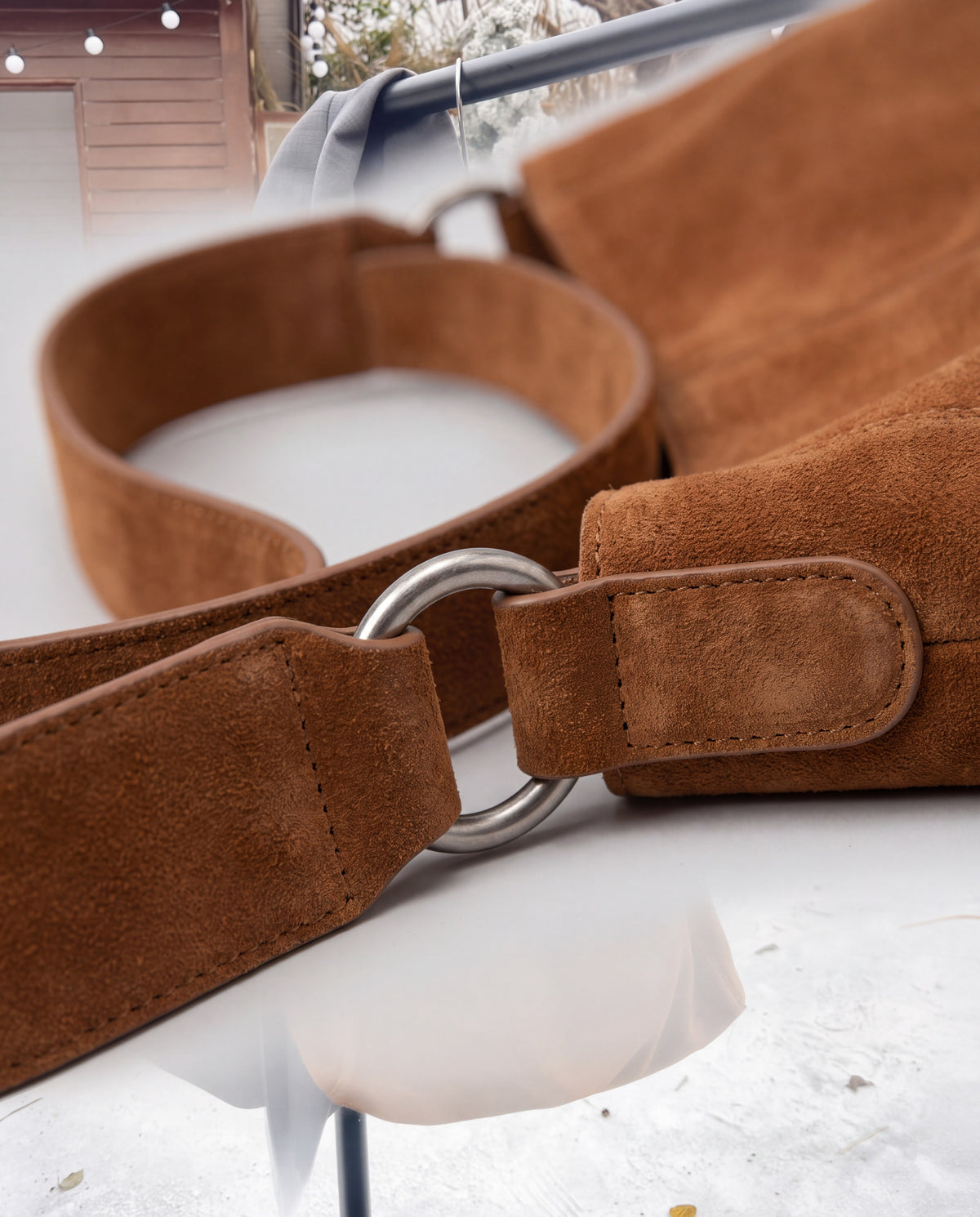 Fiato bag in Cognac – hardware detail
