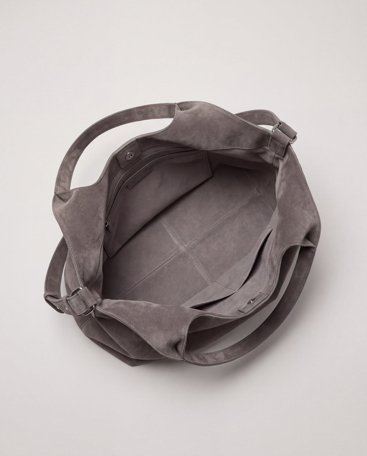 Fiato bag in Grey – interior view