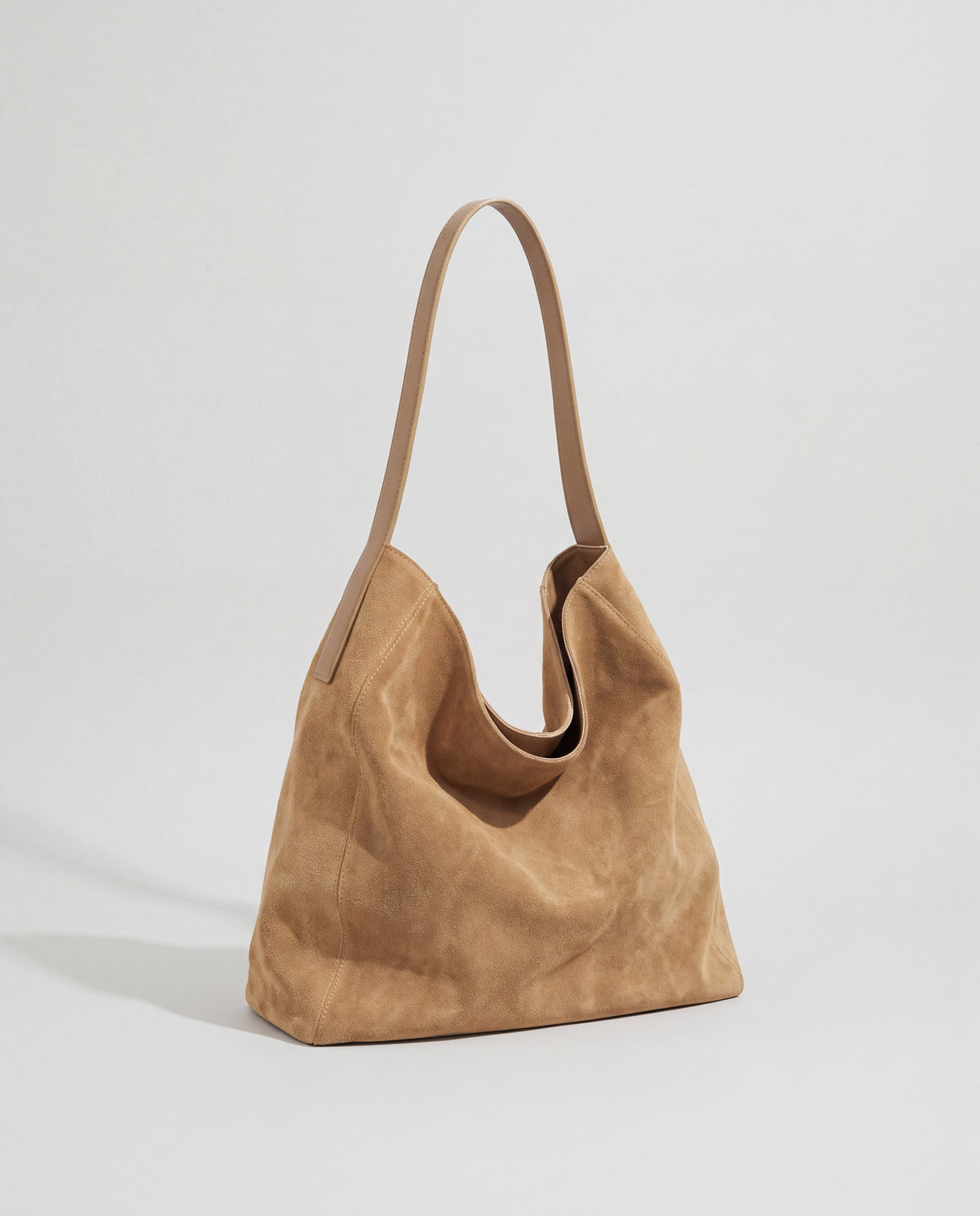 Fiato bag in Tan – three-quarter view