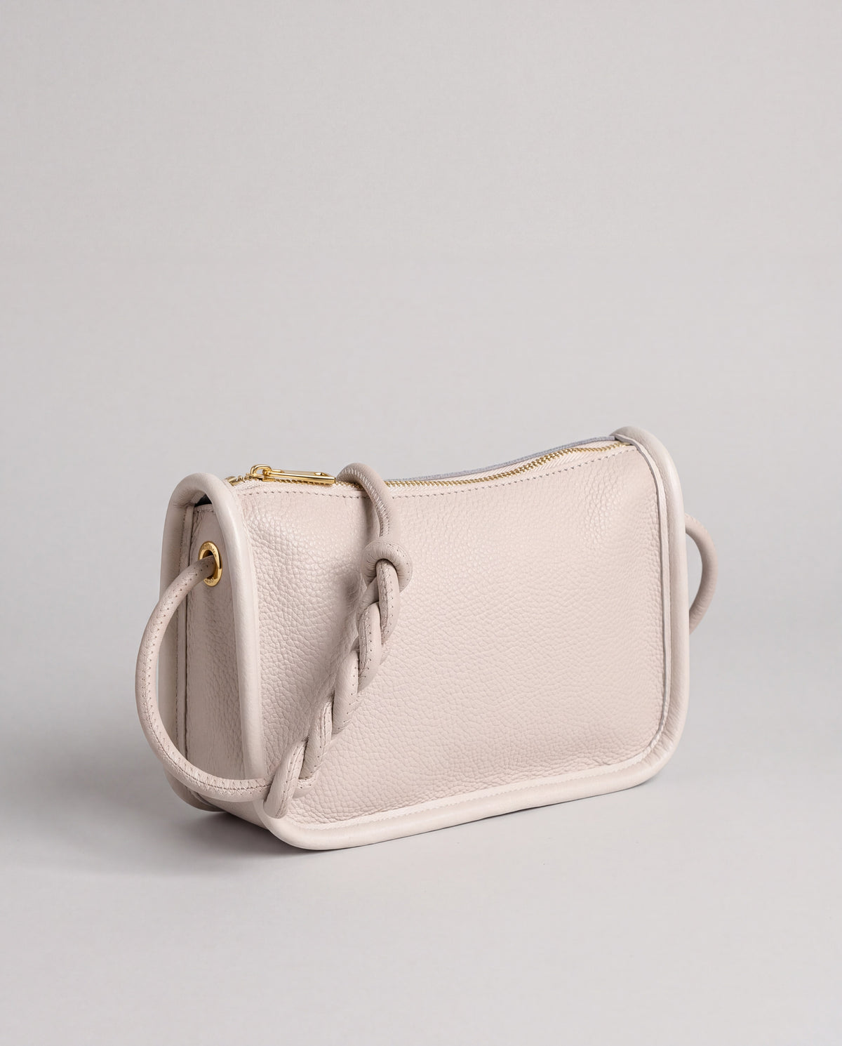 Lago bag in Ivory – three-quarter view