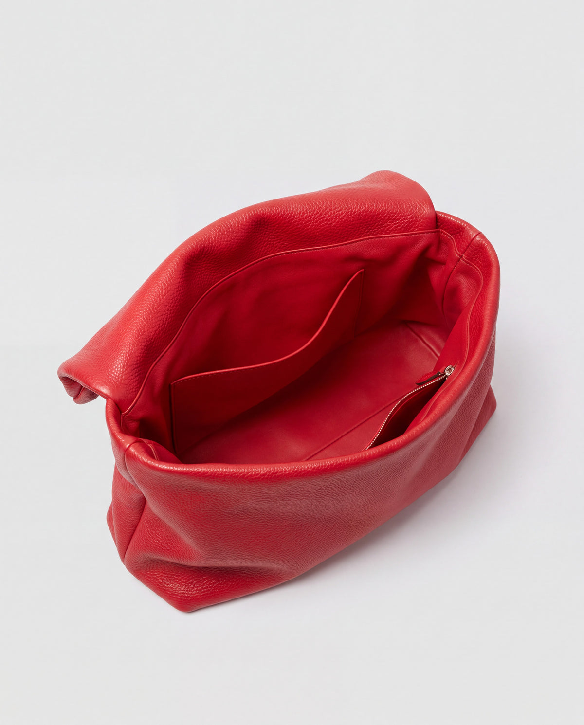 Lido bag in Red – interior view