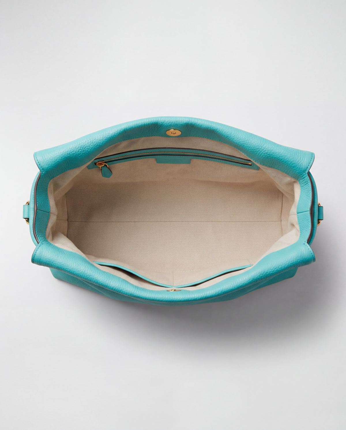 Lido bag in Turquoise – interior view