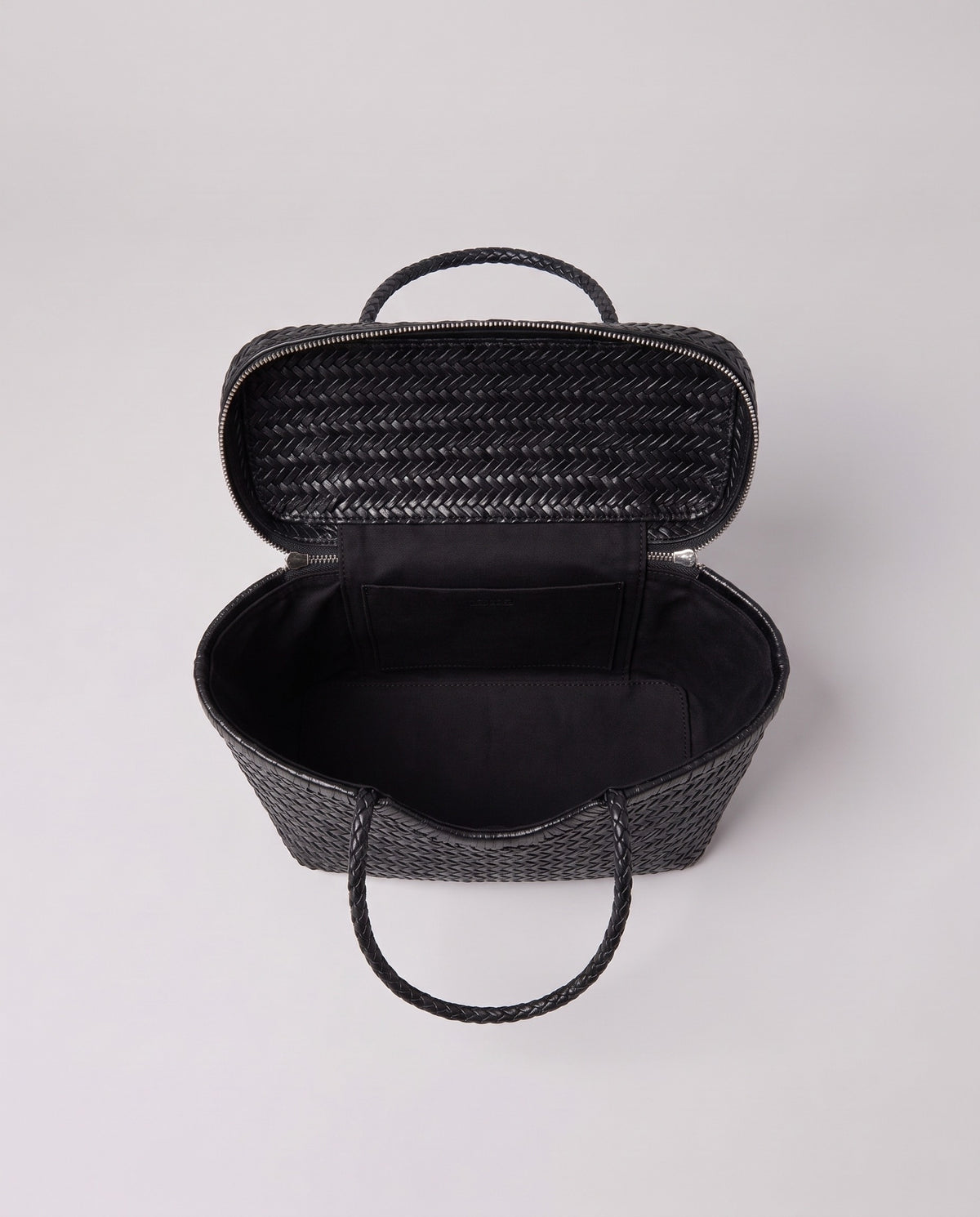 Inside the Valentina Matera Small bag in Black