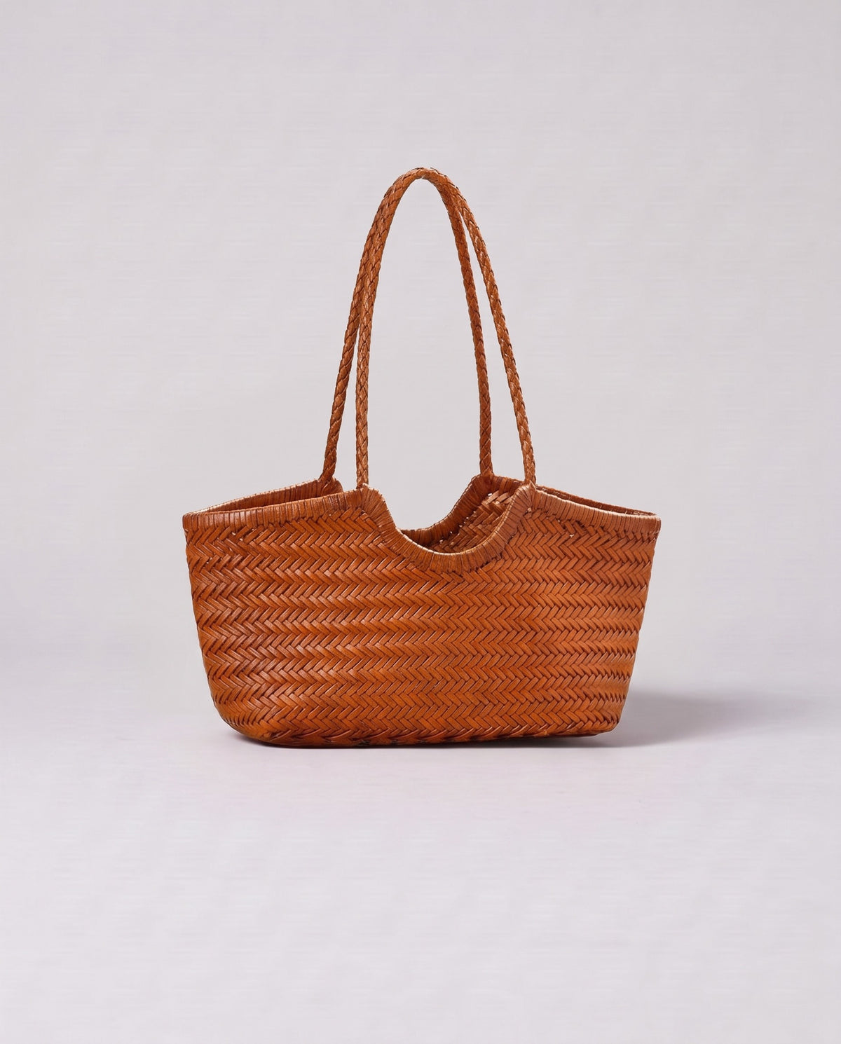 Valentina Matera Small bag in Caramel, back view