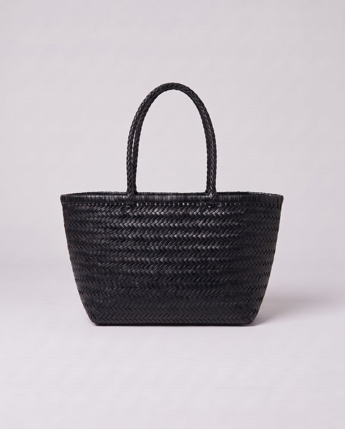 Valentina Noto Large bag in Onyx, back view